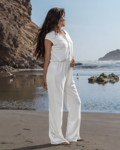 BATWING SLEEVE JUMPSUIT