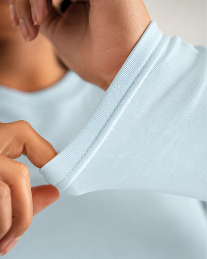 POLO MANGA LARGA CUELLO REDONDO