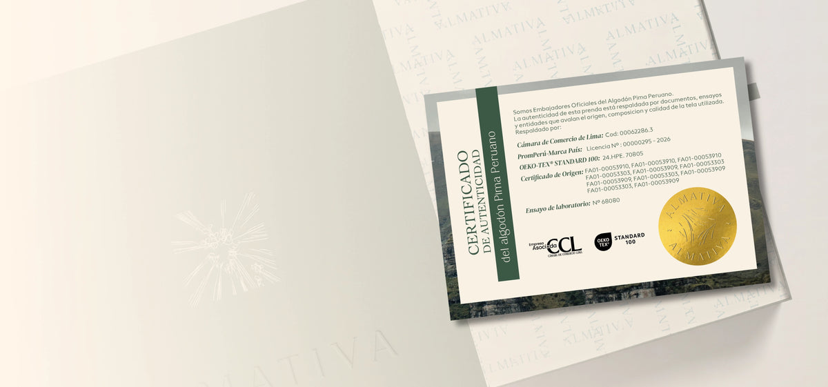 Certificado de Autenticidad  ALMATIVA
