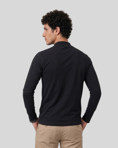 POLO MANGA LARGA CUELLO TORTUGA