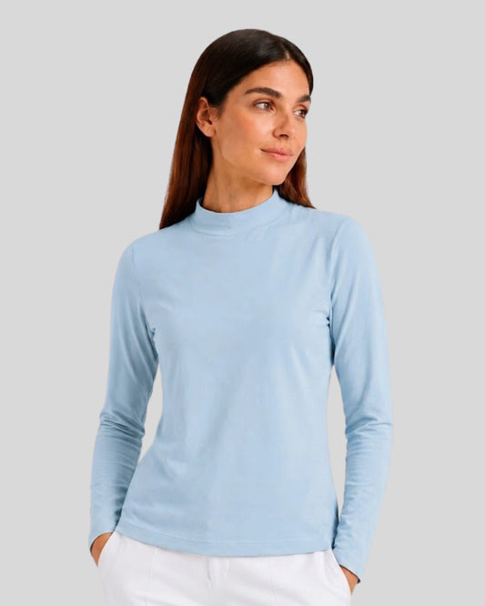 POLO MANGA LARGA CUELLO TORTUGA