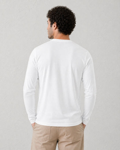 POLO MANGA LARGA CUELLO REDONDO