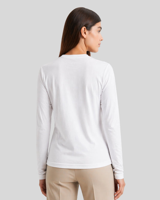 POLO MANGA LARGA CUELLO REDONDO