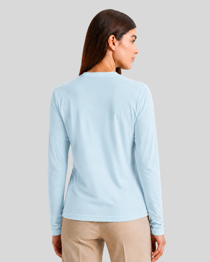 POLO MANGA LARGA CUELLO REDONDO